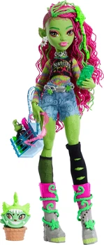 Лялька Монстер Хай Венера МакФлайтрап з вихованцем Monster High Venus McFlytrap with Pet Cat Chewlian Mattel (HRP81)