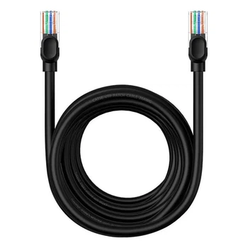Сетевой кабель RJ45 Baseus CAT5 B00133206111-06 RJ45 круглый 8 м Black (SH020693)