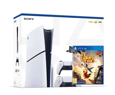 Sony PlayStation 5 Slim 1Tb + It Takes Two (русские субтитры) + DualSense (White)