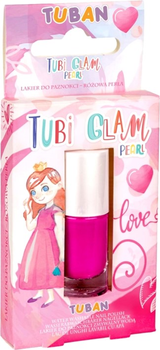Лак для нігтів Tuban Tubi Glam Рожево-перламутровий 5 мл (5901087034597)