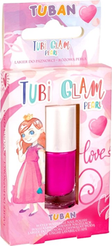 Lakier do paznokci Tuban Tubi Glam Różowo-perłowy 5 ml (5901087034597)