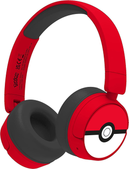 Навушники OTL Pokemon Poke Ball Red (5055371625425)