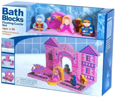 Набір плаваючих блоків для ванни Just Think Toys Floating Castle 18 деталей (0684979220869)