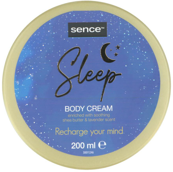 Крем для тіла Sence Beauty Body Cream Sleep з олією ши та лавандою 200 мл (8720701035010)