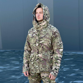 Мужская зимняя Куртка 4.5.0 Level 15 с подкладкой Omni-Heat / Водоотталкивающая Парка мультикам размер XL