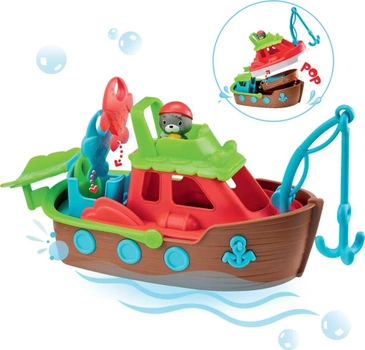 Іграшка для ванної Klorofil Stacking Boat 3 в 1 (3056567005023)
