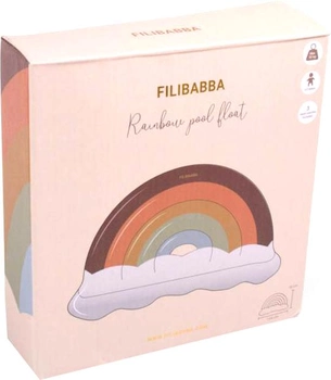 Матрац для плавання Filibabba Rainbow (5712804025435)