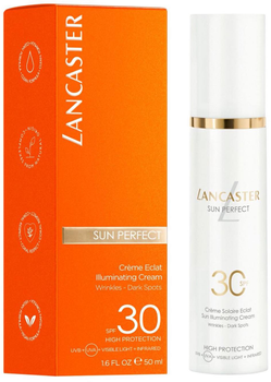 Сонцезахисний крем Lancaster Sun Perfect Illuminating Cream SPF 30 Dark Spots 50 мл (3616303450151)