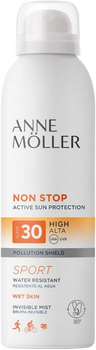 Mgiełka do ciała Anne Möller Non Stop Invisible Body Mist SPF 30 wodoodporna 150 ml (8058045438724)