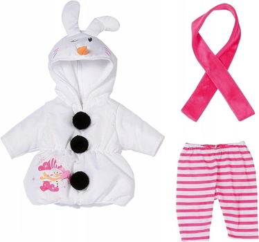 Zestaw ubranek dla lalki Dolly Moda Costume Snowman 43 cm (4001167871591)