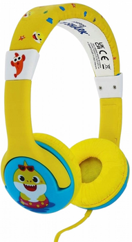Навушники OTL Baby Shark Holiday Yellow (5055371623704)