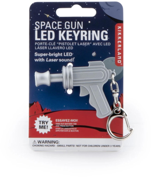 Брелок для ключів Kikkerland Space Gun Led (612615072695)