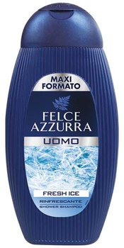 Szampon i żel pod prysznic Felce Azzurra Men Fresh Ice 2 w 1 400 ml (8001280400865)
