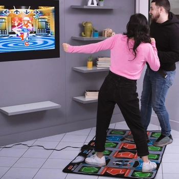 Ігровий килим ThumbsUp Retro Arcade Dance Mat для 2 гравців (5060820073634)