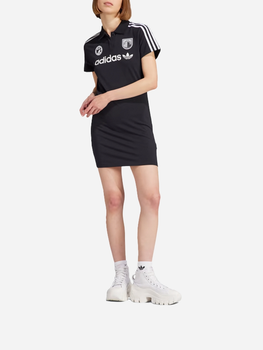 Сукня-футболка коротка літня жіноча Adidas IR9788 S Чорна (4066764497513)