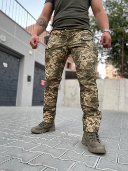 Тактичні штани польові літні, військові штани на літо ріп-стоп Піксель ММ-14 47