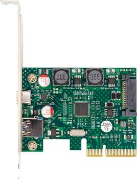 Плата розширення Frime PCI-E to USB3.2 Gen2 TYPE-A+C (1+1 порти) ASM3142 (ECF-PCIEtoUSB011.LP)