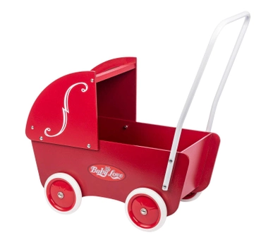 Wózek dla lalki My Baby Czerwona (5701719613028)