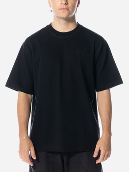 Koszulka męska bawełniana Olaf M140113-BLACK M Czarna (8720104738631)