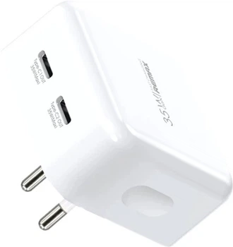 Зарядний пристрій Remax 35W 3A PD + QC Fast Charger White (RP-U87)