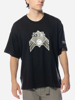 Koszulka męska Adidas IV9690 XL Czarna (4067886977068)