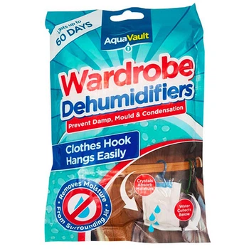 Осушители гардероба AquaVault Wardrobe Dehumidifier предотвратить влажность, плесень и конденсат