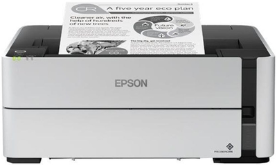 Струменевий принтер Epson EcoTank ET-M1180 Wi-Fi чорно-білий друк (C11CG94402)