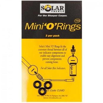 Кільця ущільнювальні Solar MINI O RINGS (FITS ALL INDICATORS) X 3 PER PACK