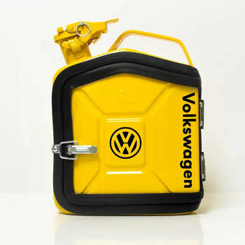 Каністра-бар на подарунок автомобілісту на 5л. "VW" Жовтий 211-001-006