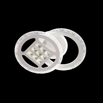 Люстра LED Свет біла SC-3199/2C WT 64W+14W