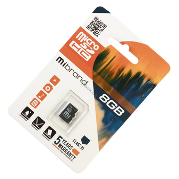 Карта пам'яті Mibrand 8GB microSDHC class 10 (MICDHC10/8GB)