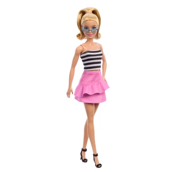 Кукла Barbie "Модница" в розовой юбке с рюшами (HRH11)