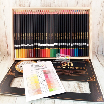 Zestaw kolorowych ołówków Craft Sensations 36 szt (8719632926863)