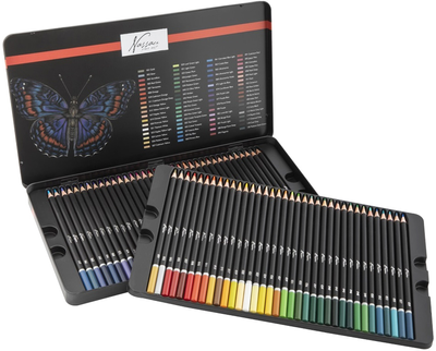 Zestaw kolorowych ołówków Nassau Fine Art 72 szt (8715427108049)