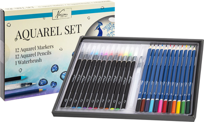 Zestaw ołówków akwarelowych Nassau Fine Art Watercolour Grafix 25 szt (8720257124527)