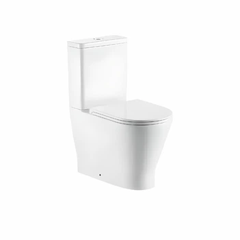 Унитаз-компакт напольный Koller Pool TWIST с крышкой и смывным бачком, белый (TW-0610-RC-C+TW-0610-RC-T)