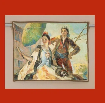 Настенный гобелен Flanders Tapestry репродукция Goya 97*68 см