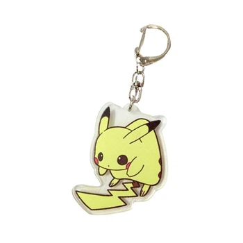 Брелок акриловий Пікачу Pikachu Покемон Pokemon (23767)