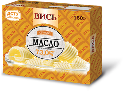 Олія Селянське 73% ТМ "Вись" 180г