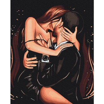 Картина по номерам 40х50 см. Страсть в деталях. @Alla Berezovska. Brushme 3824