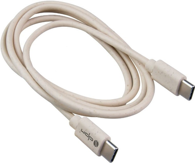 Kabel DPM USB-C - USB-C 1 m biodegradowalny (5906881212721)