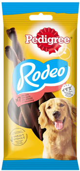 Przysmak dla psów Pedigree Rodeo wołowina 123 g (5010394982849)