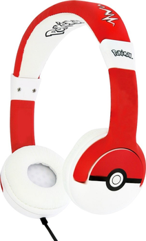 Навушники OTL Pokemon Poke Ball Red (5055371622981)