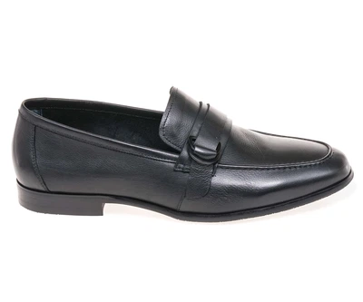 Лофери чоловічі Arees Meniwa AM628N-1B-1/BLACK 44 Чорний
