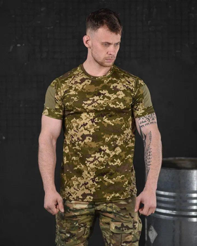 Тактическая мужская потоотводящая футболка XS пиксель (85655)
