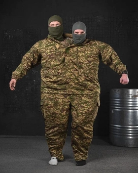 Армійський костюм Гірка Супербатальних розмірів Хижак 3XL мультикам (85632)