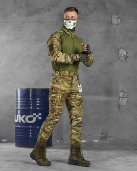 Тактичний весняний костюм 7.62 Tactical стрейчевий ріп-стоп весна/літо штани+убакс S мультикам (85592)