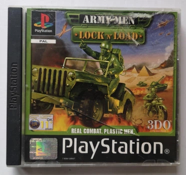 Army Men: Lock "N" Load, Б/У, английская версия - диск для PlayStation 1