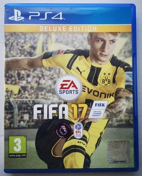 FIFA 17 Deluxe Edition, Б/У, русская версия - диск для PlayStation 4