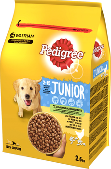 Sucha karma dla psów Pedigree Junior 2.6 kg (5900951298554)